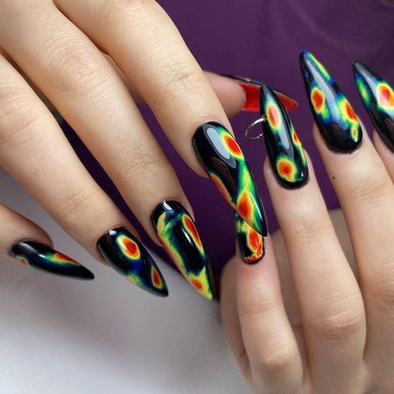 Thermal Stiletto Nail Art 6