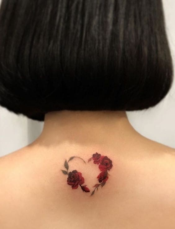 Unique Rose Tattoo Ideas 7