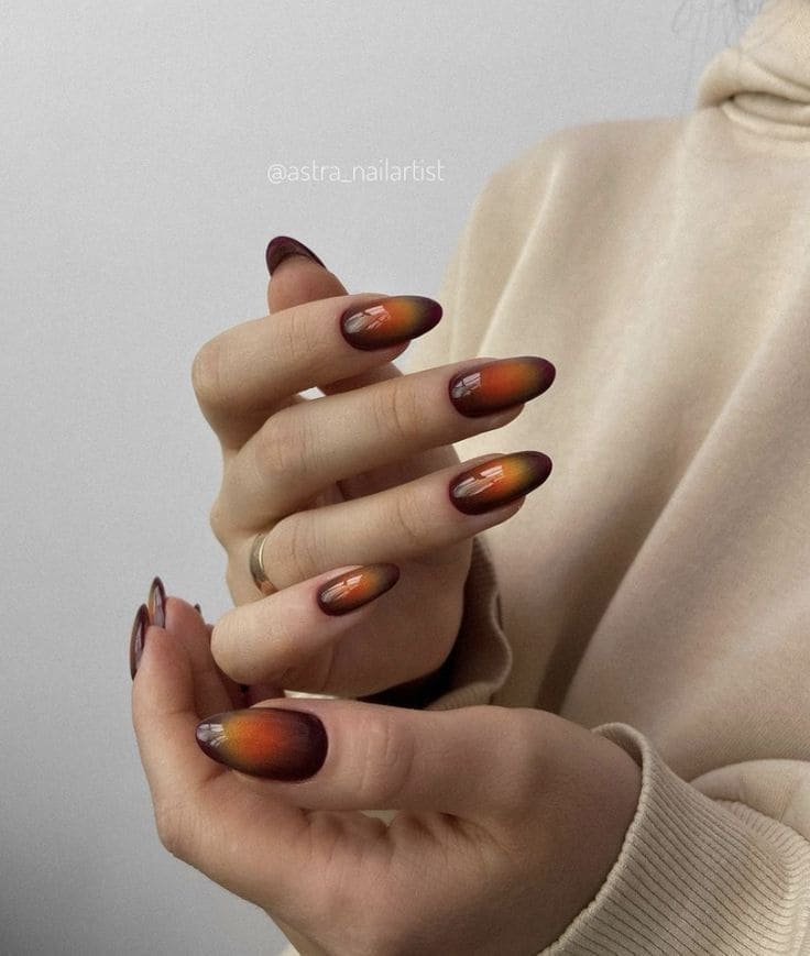 Autumn Aura Nails 6