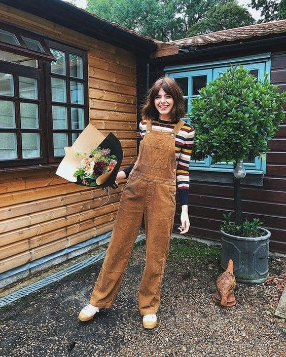 Autumn Outfits With Overalls 1