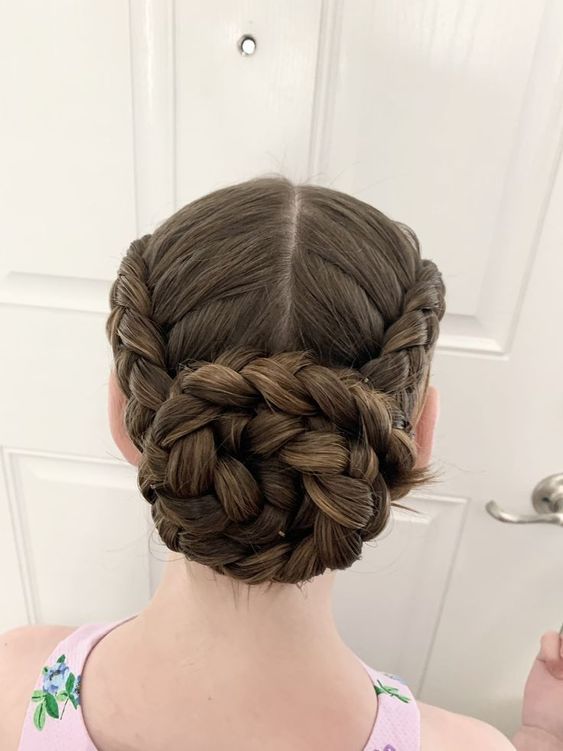 Braided Buns 2