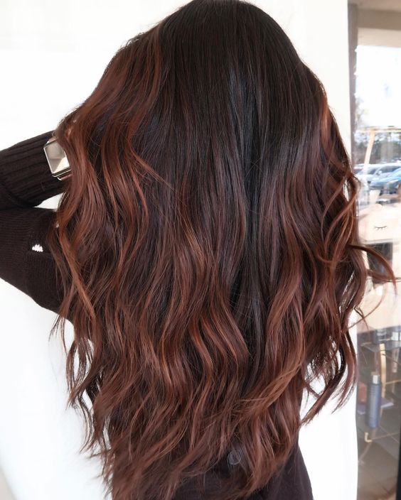 Cinnamon Highlights On Brown Hair 5