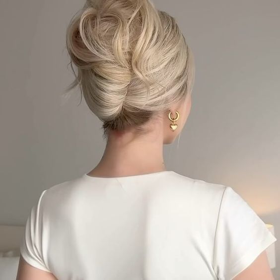 Classy French Twist Bun 1