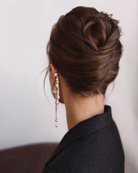 Classy French Twist Bun 4