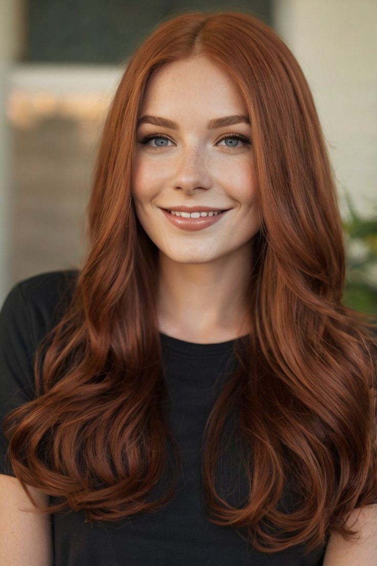 Copper Brown Fall Hair Colors 2