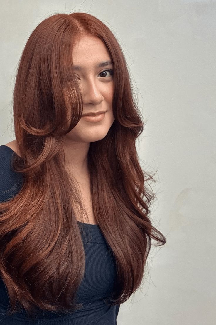 Copper Brown Fall Hair Colors 4