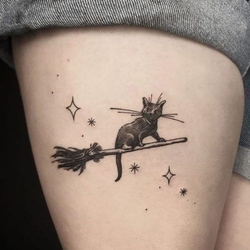 Cute Spooky Season Tattoos 5