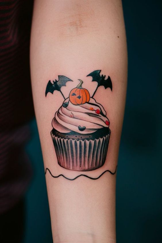 Cute Spooky Season Tattoos 6