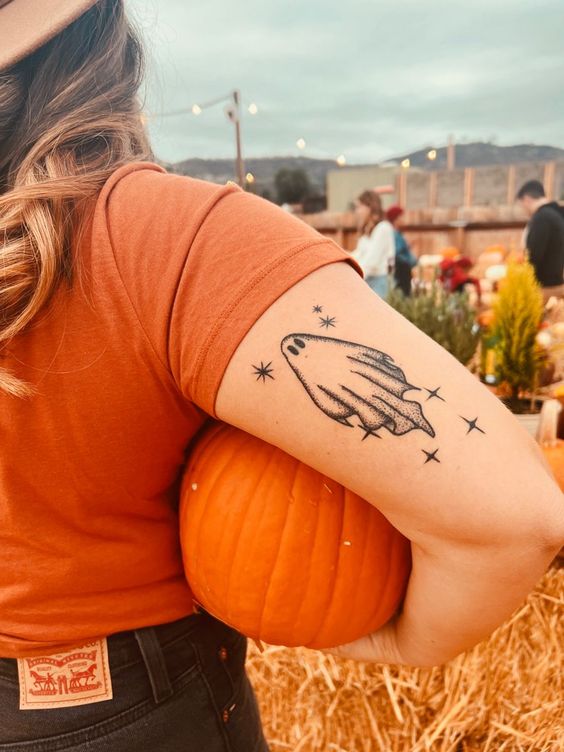 Cute Spooky Season Tattoos 7