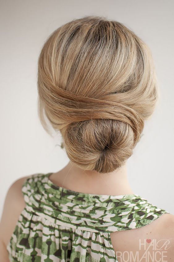 Donut Bun Hairstyles 5