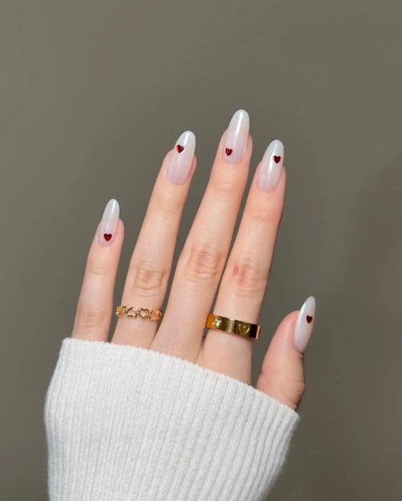 Elegant Milky Nails 4