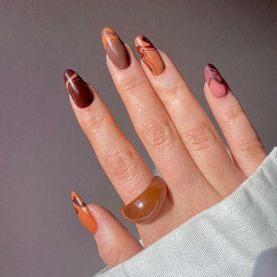 Fall Pallete Nails 1