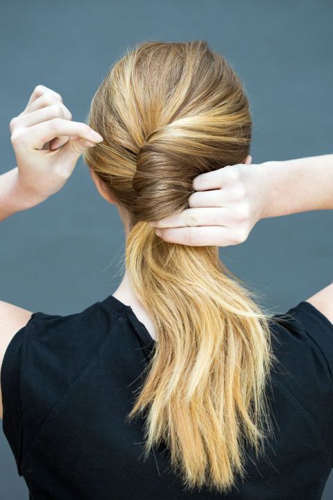 French Roll Ponytail 4