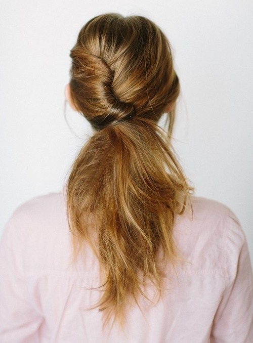 French Roll Ponytail 5