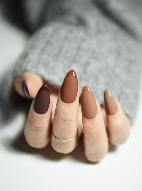 Glossy And Matte Nail Ideas 1