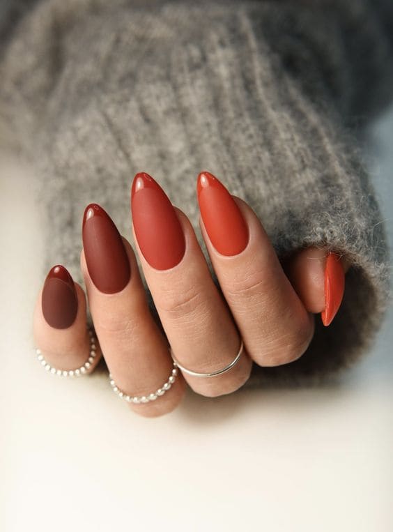 Glossy And Matte Nail Ideas 5