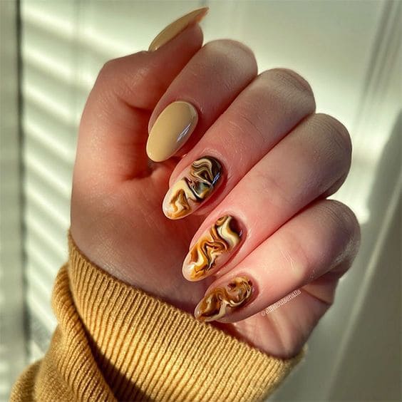 Latte Nails 7