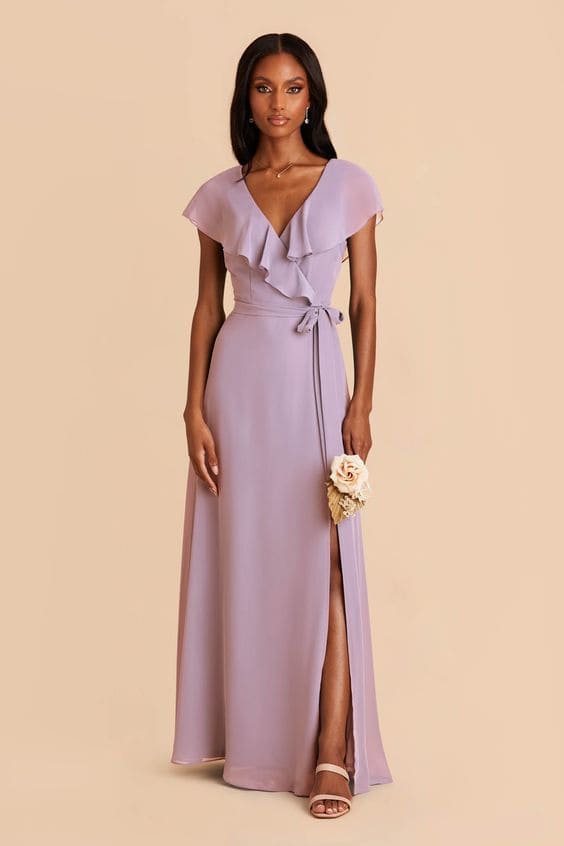 Lavender Bridesmaid Dresses 2