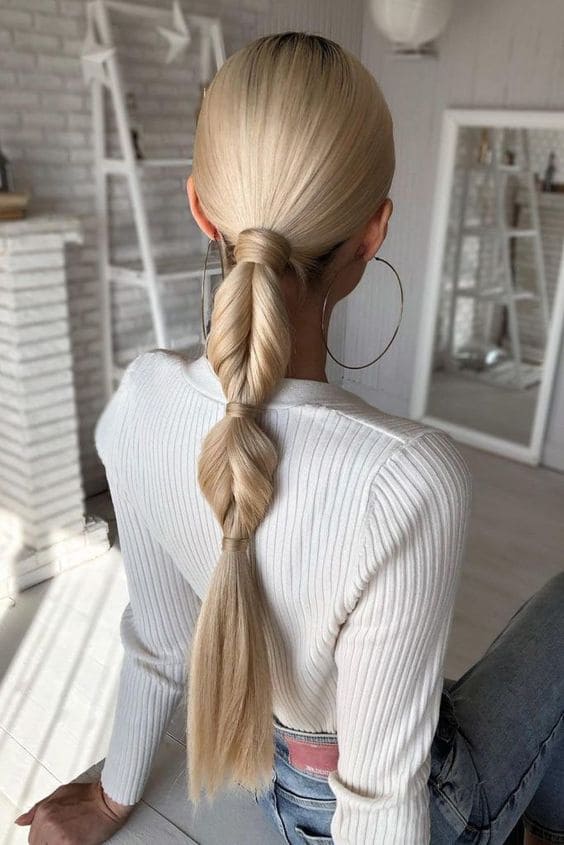 Low Braid Hairstyles 4