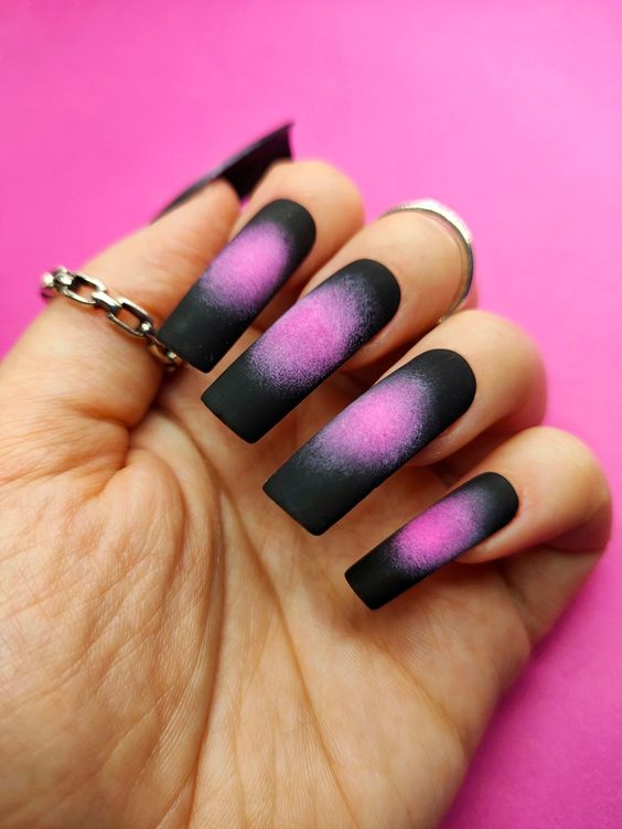 Matte Aura Nail Designs 4