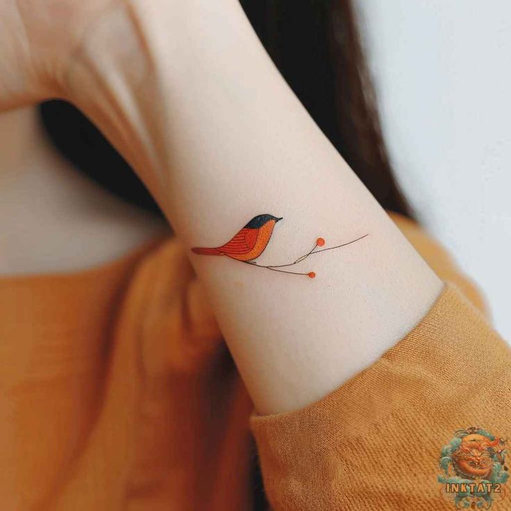 Minimalist Bird Tattoo Ideas 3