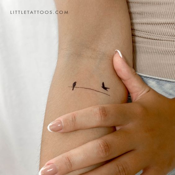 Minimalist Bird Tattoo Ideas 6