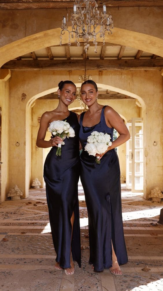 Navy Blue for Bridesmaid Dresses 5