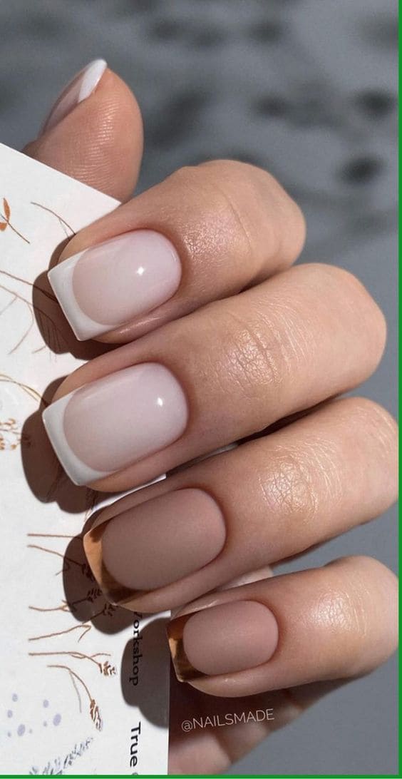 Neutral French Manicure 4