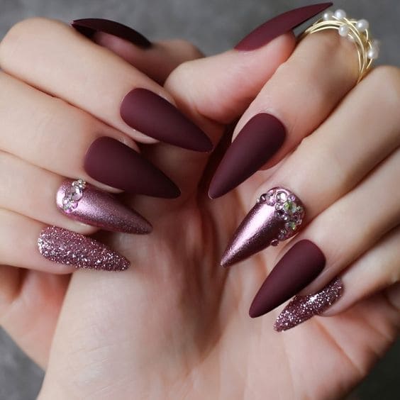 Plum Nail Ideas 5