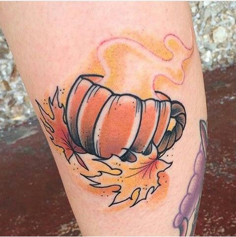 Pumpkin Fall Tattoos 5