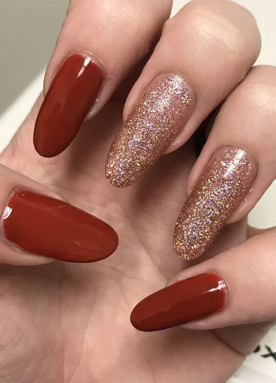 Rust Red Nail Ideas 4