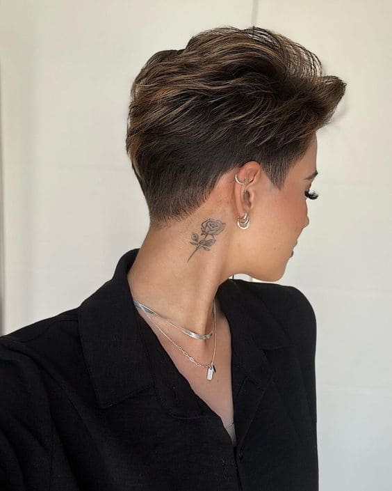 Tapered Haircuts For Women 4