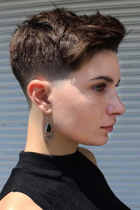 Tapered Haircuts For Women 5