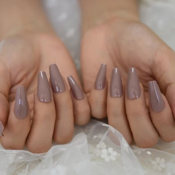 Taupe Nail Color 5