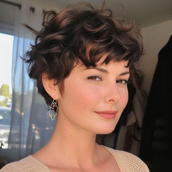 Wavy Pixie Cut 1