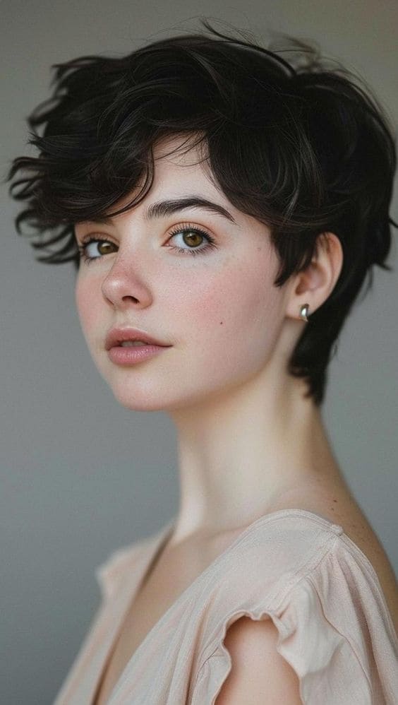 Wavy Pixie Cut 4