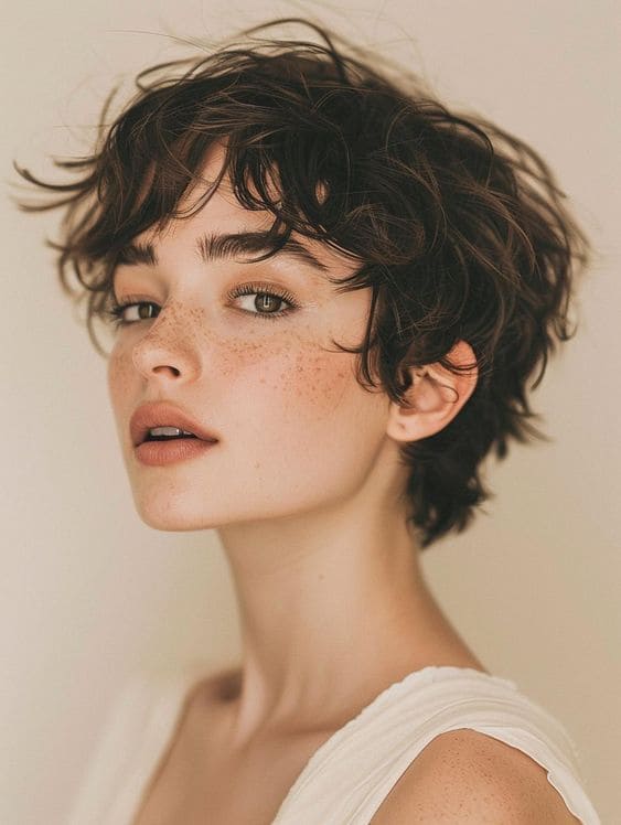 Wavy Pixie Cut 5