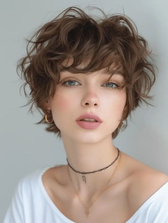 Wavy Pixie Cut 6