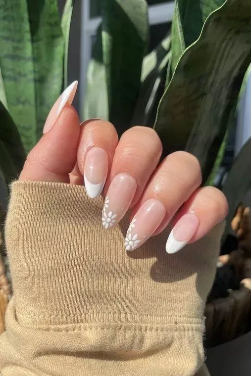 White French Tips With A Twist 1