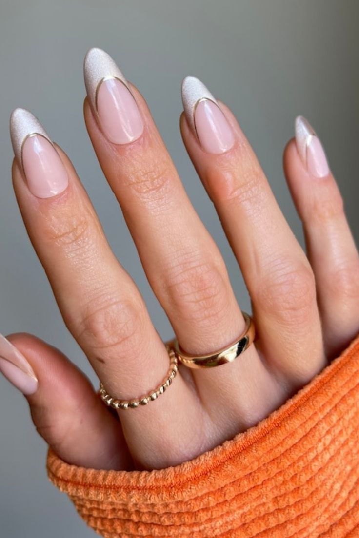 White French Tips With A Twist 4