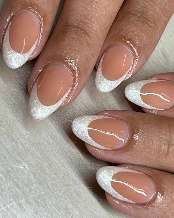 White French Tips With A Twist 5