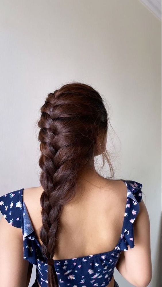 French Braid Hairstyle 4