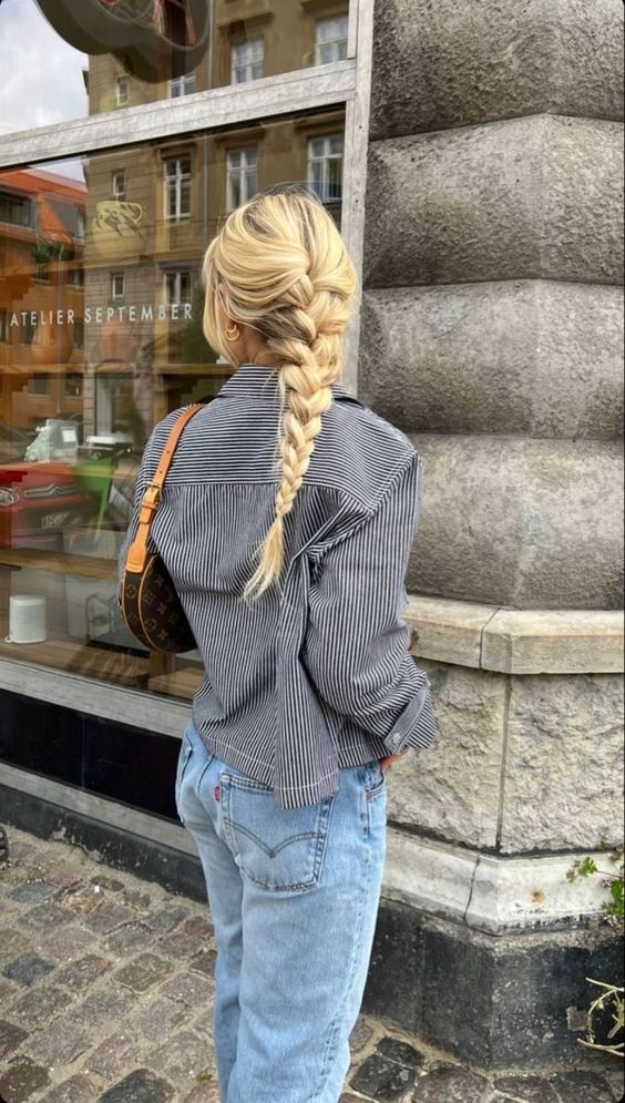 French Braid Hairstyle 7