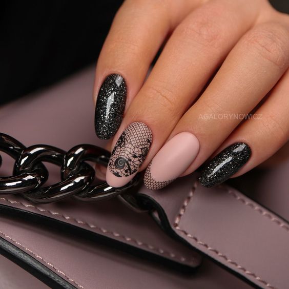 Lace Nail Art 2