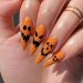 Orange-And-Black-Nail-Designs