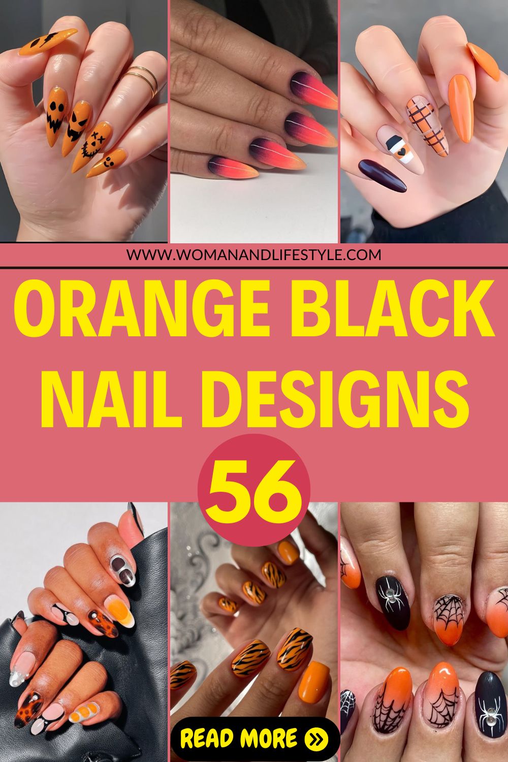 Orange-And-Black-Nail-Designs-Pin