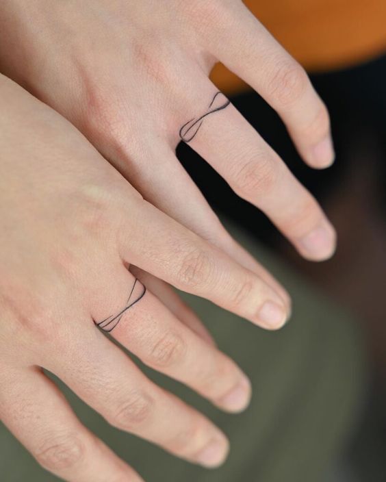 Ring Finger Tattoo Designs 1