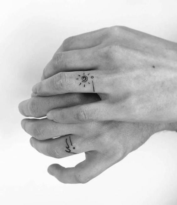 Ring Finger Tattoo Designs 6