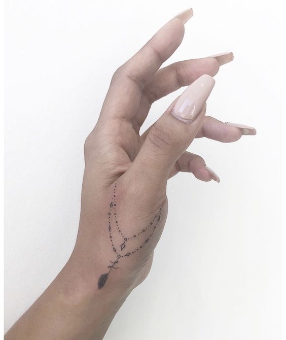 Rosary Finger Tattoos 4