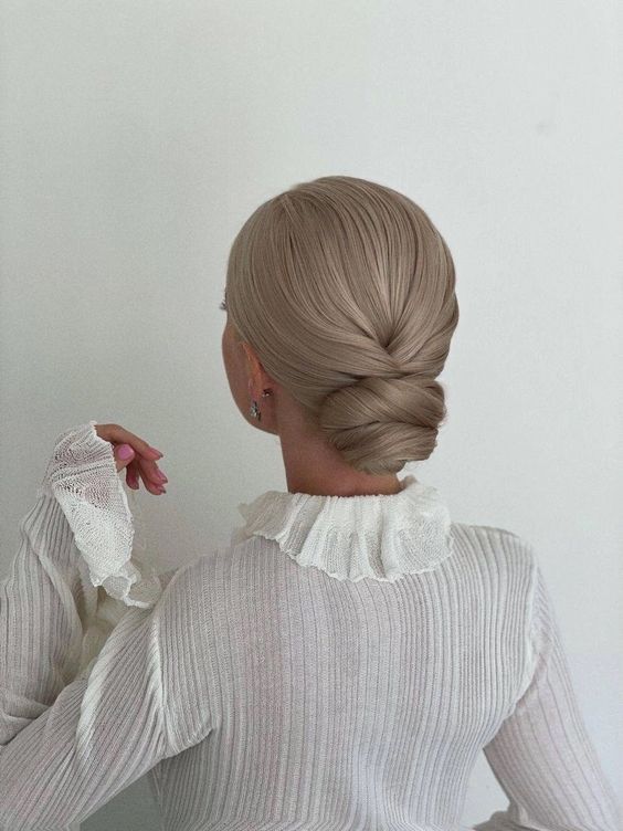 Sleek Low Chignon 1